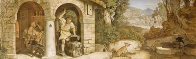 The Blacksmith of Ruhla by Moritz Ludwig von Schwind